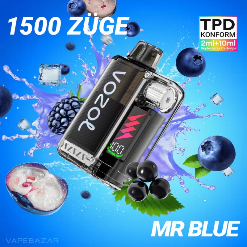 Vozol Vista Plug – Mr. Blue Starter Kit - Vapebazar