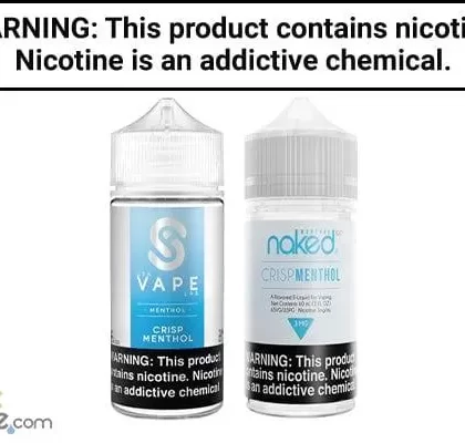 CRISP MENTHOL BY NAKED 100 60ML - Vapejuice
