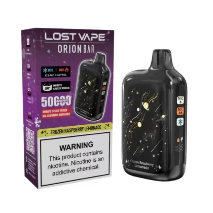 Lost Vape Orion Disposable Vape – 50K Puffs – Raspberry Refresher