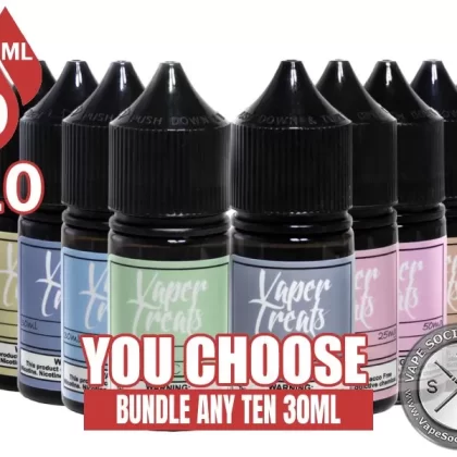 Vaper Treats Salt Bundle 10x30ml (300ml)