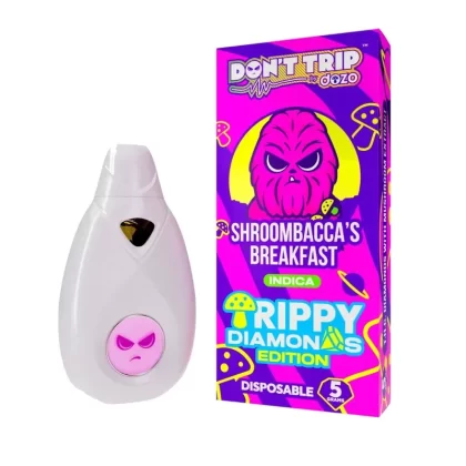 Dont Trip Trippy Diamonds Shroombaccas Breakfast Vaporizer – 5000mg
