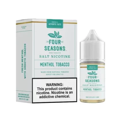 Four Seasons Menthol Tobacco Salt 30ml E-Juice