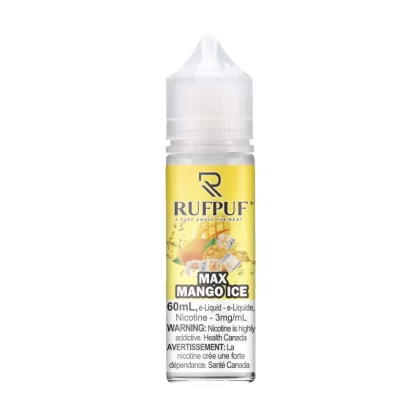 RUFPUF (Regular Series)— Max Mango Ice—(3/6)mg - Vape Product, Vape Product