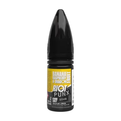 Banana Raspberry Dragonfruit Riot Punx Nic Salt - 5mg (Discontinued) - Ecigwizard