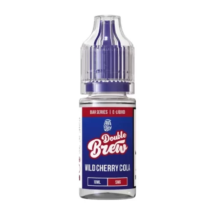 Wild Cherry Cola Nic Salt e-Liquid By Double Brew - Strength#5mg>10mg>20mg