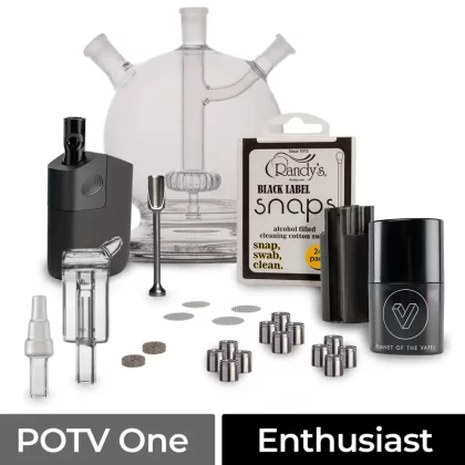 POTV ONE Enthusiast Vaporizer Kit - Color#Black>Teal