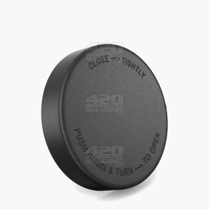 POLLEN GEAR | Flush V2 Child Resistant Smooth Push Down & Turn Plastic - Vape Store
