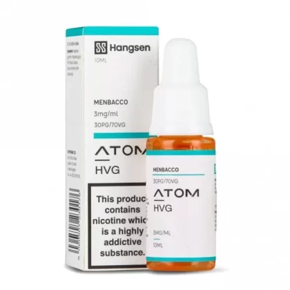 Hangsen 70VG Menbacco E Liquid – Atom HVG Series (10ml)