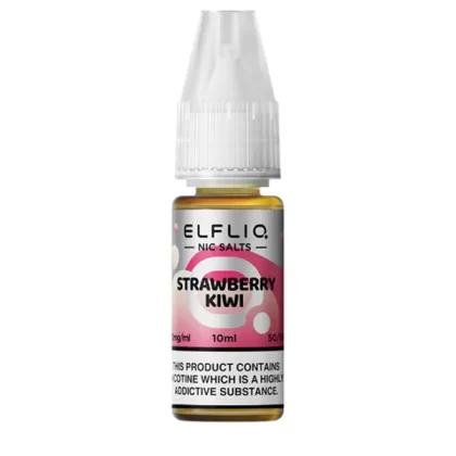 Elfliq Strawberry Kiwi Nic Salt E-Liquid - 10mg