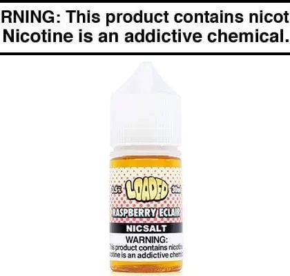 RASPBERRY ECLAIR BY LOADED NIC SALT 30ML - Vapejuice