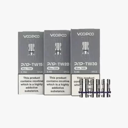 VooPoo PNP-TW/DW Replacement Coils - DW60 0.6ohm