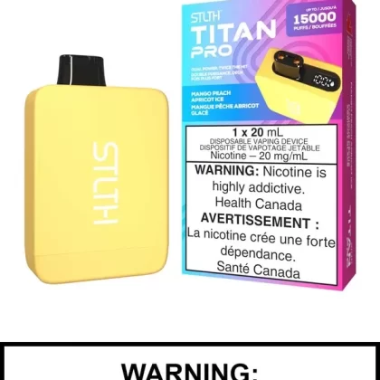 Mango Peach Apricot Ice STLTH Titan Pro Disposable Vape