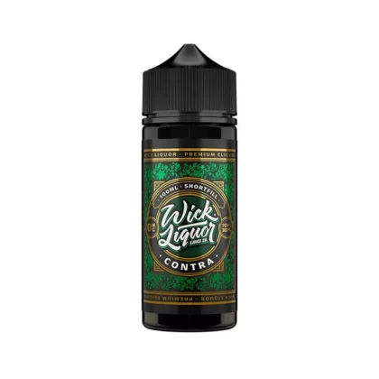 Wick Liquor 100ml E-Liquid Shortfill Contra - Nicotine Strength#0mg