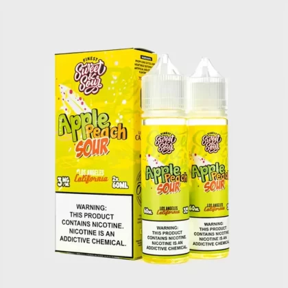 The Finest E-Liquid Sweet & Sour Apple Peach Sour 120ml