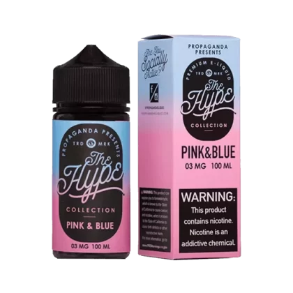 Propaganda The Hype Collection Pink & Blue Vape e-Liquid 100mL - Vape Product, Vape Product