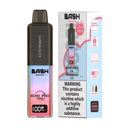 Watermelon Ice Bash Vape Echo Pro 10K Prefilled Pod Kit