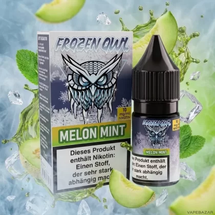 Frozen OWL Nikotinsalz Liquid – Melon Mint - Vapebazar