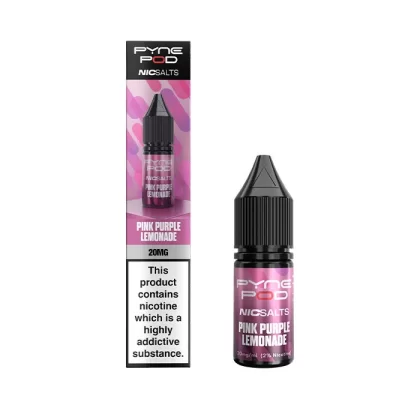Pink Purple Lemonade Nic Salt E-Liquid by Pyne Pod - 5 mg - Low Strength