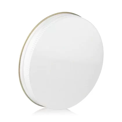 Metal Caps | Ridged Lid w/ Plastisol Liner | 89mm – White