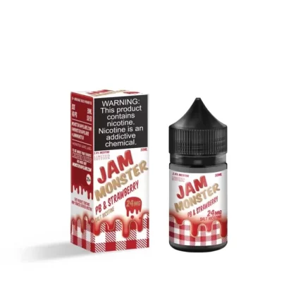 PB & Jam Monster Salt Strawberry eJuice - Vape Product; Vape Product, Vape Product; Monster Vape Labs