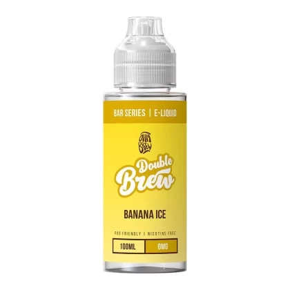 Banana Ice By Double Brew XL 100ml Shortfill - Ejuicewarehouse
