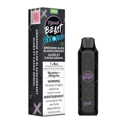 FLAVOUR BEAST FIXX 3000 – AWESOME ALOE BLACKCURRANT