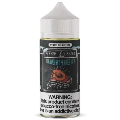 100ML | Strawberry Peaches ICED by Fresh Squeezed TFN - Size#100ML~Strength#03MG>06MG>12MG