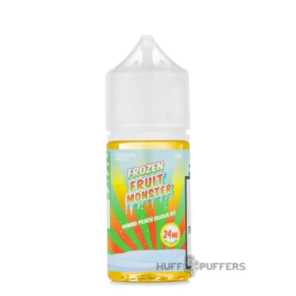 Frozen Fruit Monster Salt – Mango Peach Guava Ice 30mL - Vape Product, Vape Product