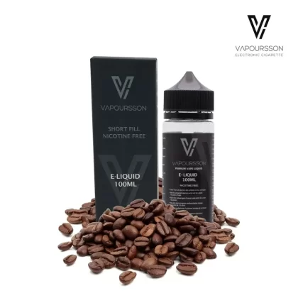 Vapoursson e-Liquid – Coffee 0mg 100ml Shortfill | Cigee