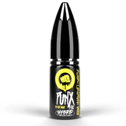 Riot Squad PUNX Guava Passion Fruit Pineapple Hybrid Nic Salt E-Liquid - 5mg
