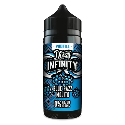 Doozy Infinity Blue Razz Mojito 100ml E-Liquid