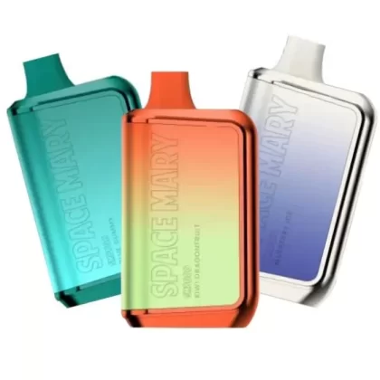 Space Mary Vape SM8000 - Pack Count#Single Pack~Flavor#Strawberry Ice>Strawberry Snowcone>Triple Berries>Watermelon Ice>Lemonade Chill>Kiwi Pomegranate Mango>Razzalada>Strawberry Kiwi>Grape