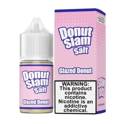 Donut Slam Glazed Donut Salt 30ml E-Juice - Eliquidsupply