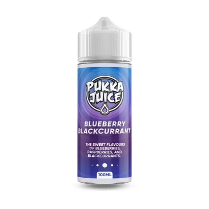 Blueberry Blackcurrant By Pukka Juice – 100ml Short Fill