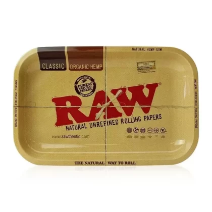 Raw Small Metal Rolling Tray