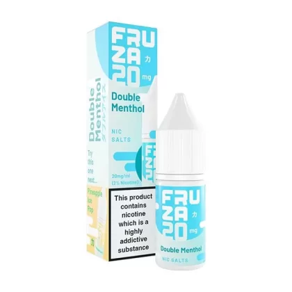 Fruza Double Menthol Nic Salt - 20mg - Pack of 10