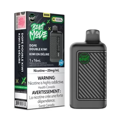 Flavour Beast BEAST MODE 8K – Dope Double Kiwi Iced