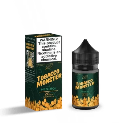 Sale $11.38 – Menthol by Tobacco Monster Salt E-Liquid