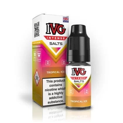 IVG Intense Nic Salt E Liquid Tropical Ice - Nicotine strength#20mg>10mg (E0B0DE)