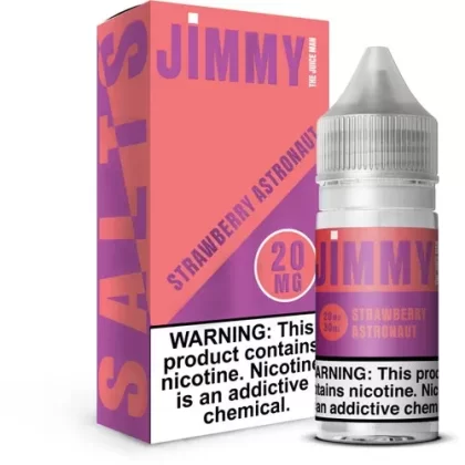Jimmy The Juice Man Strawberry Astronaut 30ml Salt E-Juice - Eliquidsupply
