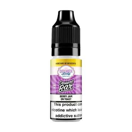 Berry Jam on Toast Nic Salt by Dinner Lady Dessert Bar Range - 20mg - Vape Product