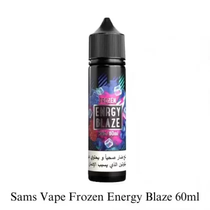 Sams Vape Frozen Energy Blaze 60ml In UAE