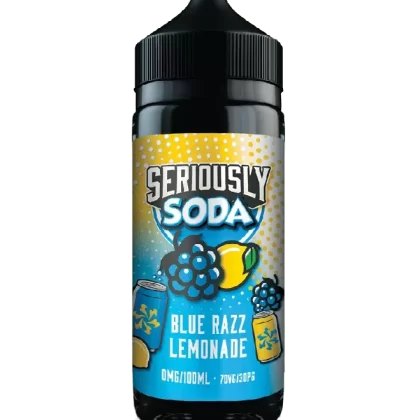 DOOZY SERIOUSLY SODA BLUE RAZZ LEMONADE 100ML SHORTFILL E-LIQUID