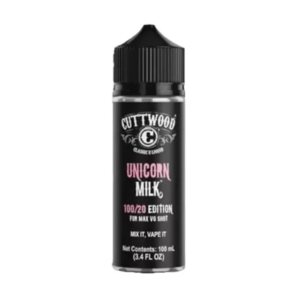 Cuttwood Unicorn Milk 100ml Shortfill E-Liquid - O Nic Shots