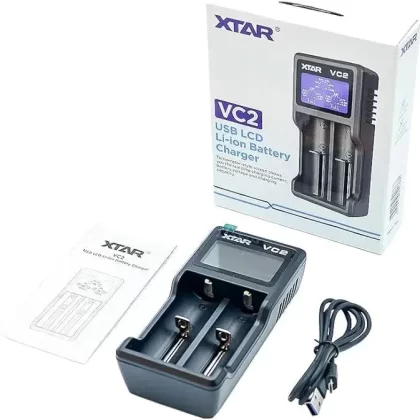 Xtar VC2 Battery Charger - Ejuicewarehouse