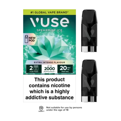 Spear Mint Ice Vuse Pro Pods - 20mg (Discontinued) - Ecigwizard