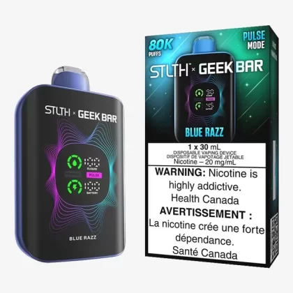 STLTH X Geek Bar 80K Disposable | 30 mL, 2 Modes, Screen