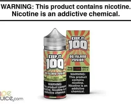 OG ISLAND FUSION BY KEEP IT 100 100ML - Vapejuice