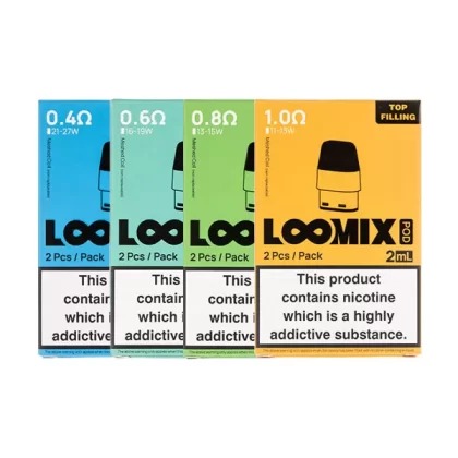 Aspire Loomix Replacement Pods - 0.6ohm