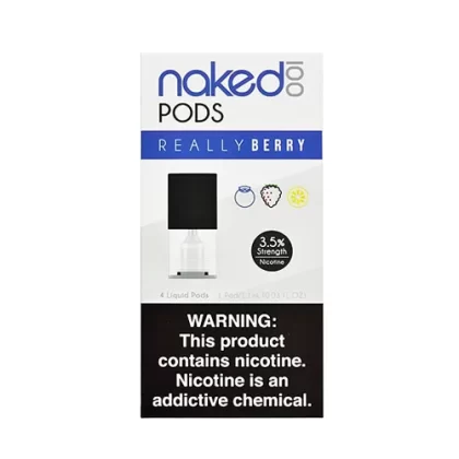 Really Berry – Pack of 4 Pods by Naked 100 Pod System